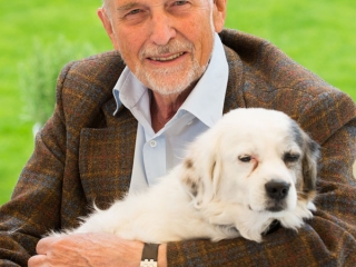 Familienfoto Foto-Tschank Mann mit Hund Familienfoto Foto-Tschank Mann mit Hund
